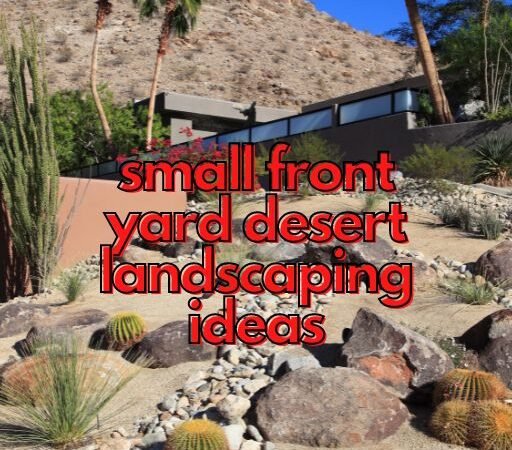 small front yard desert landscaping ideas