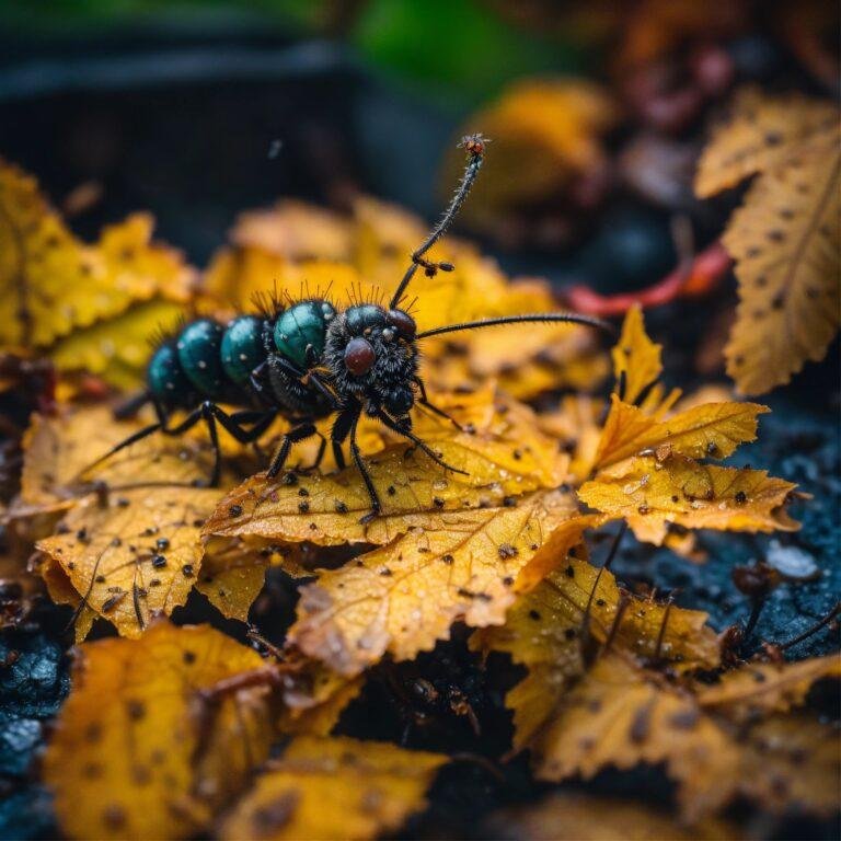 Little Black Bugs on Plants