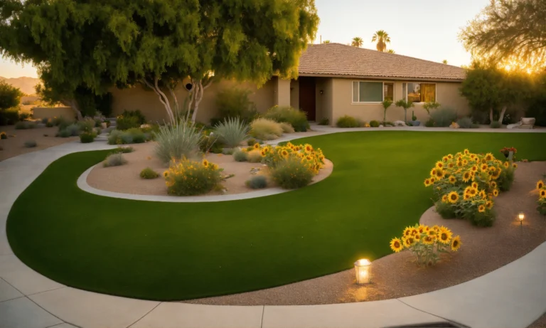 Half Circle Driveway Landscape Ideas