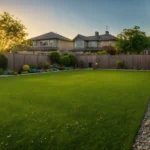 Modern Xeriscape Backyard