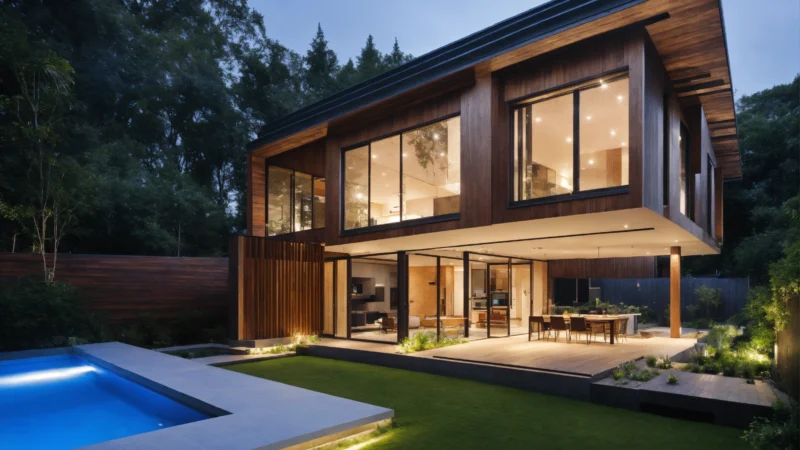 Pool Landscaping Lighting Ideas