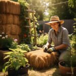 straw bale gardening