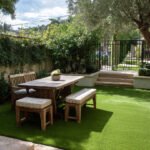 artificial grass backyard ideas