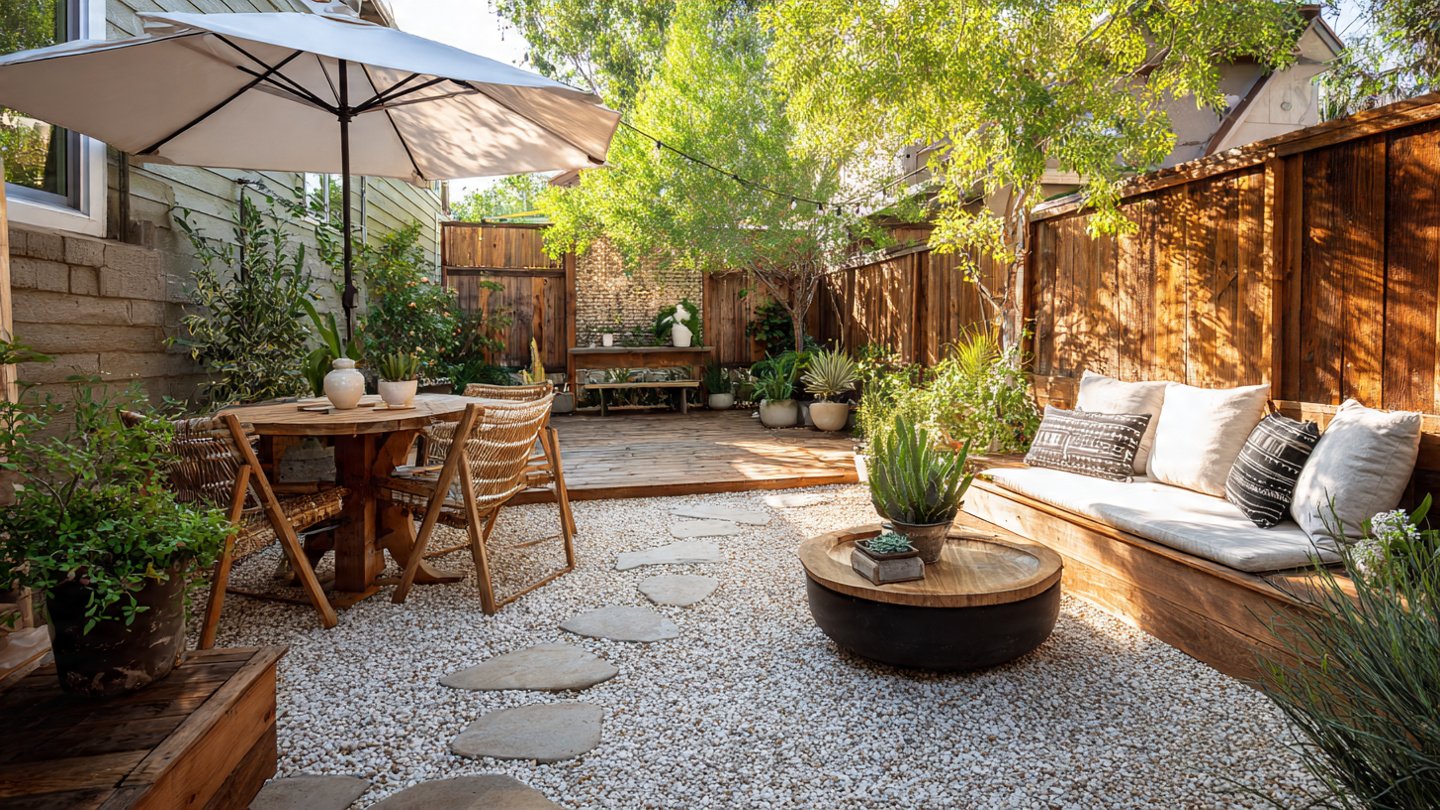 backyard corner ideas