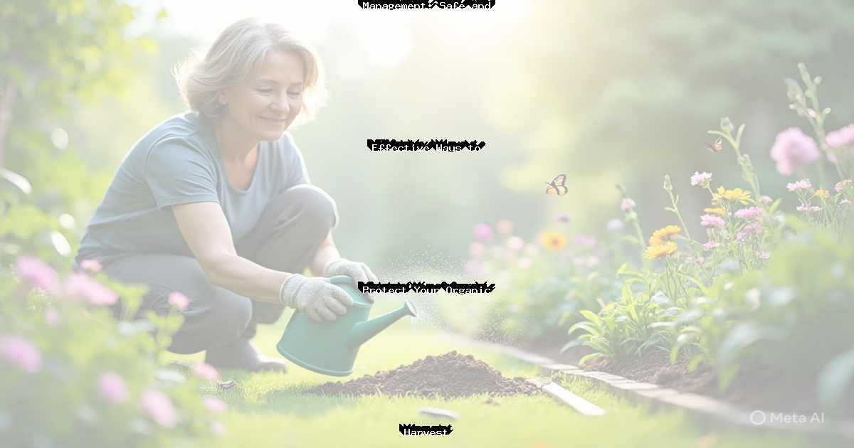 natural pest management safe and effective ways to protect your organic harvest