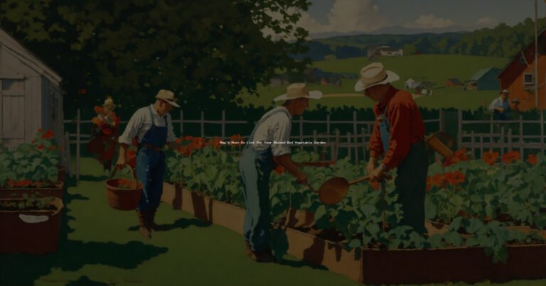 May's Must-Do List for Your Raised Bed Vegetable Garden