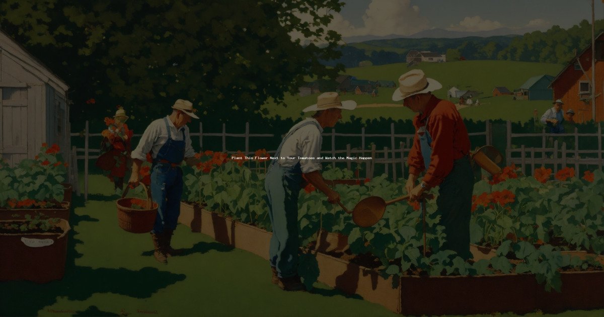 Plant This Flower Next to Your Tomatoes and Watch the Magic Happen