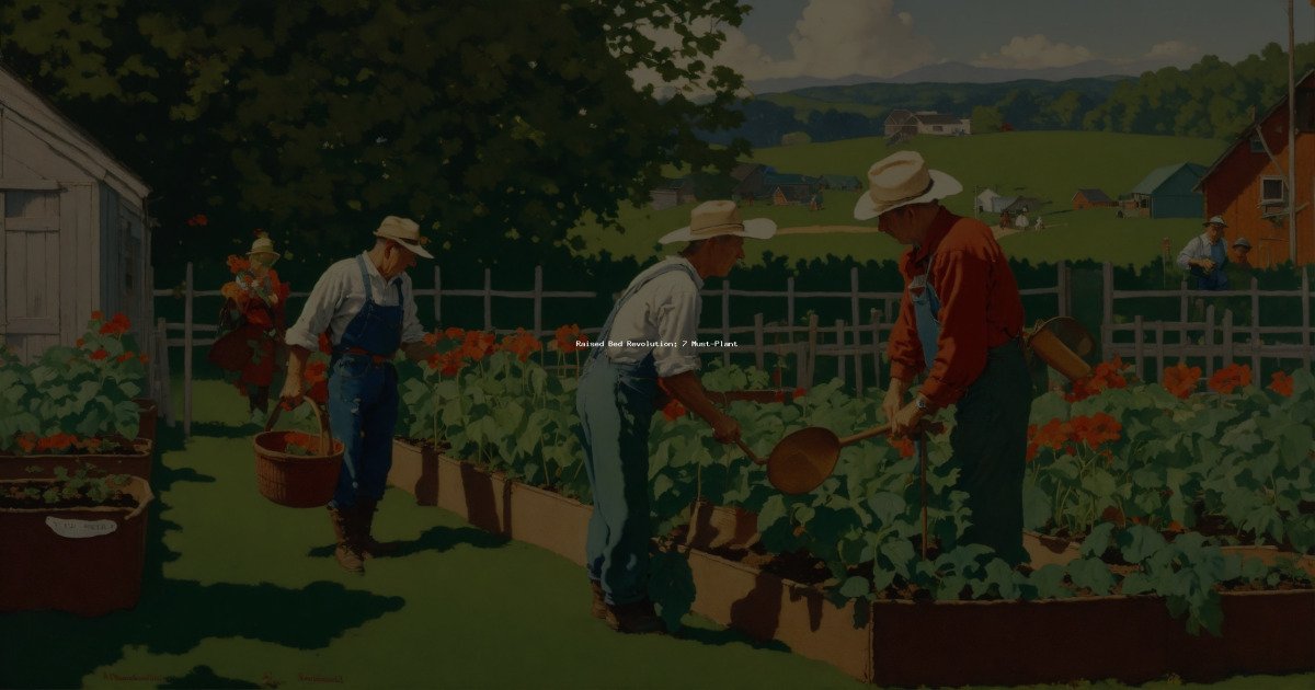 Raised Bed Revolution: 7 Must-Plant