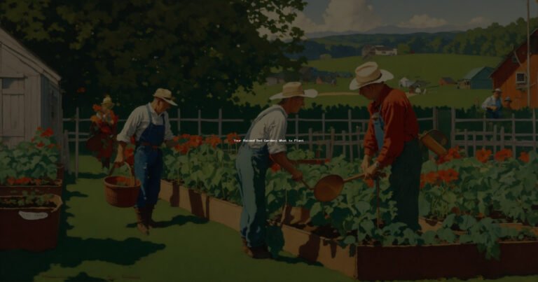 Your Raised Bed Garden: What to Plant